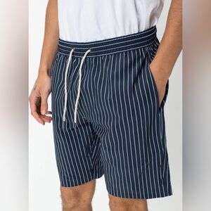 Barney Cools Amphibious Swim Short Navy Stripe